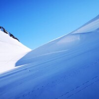 モンテローザ下山途中の風景